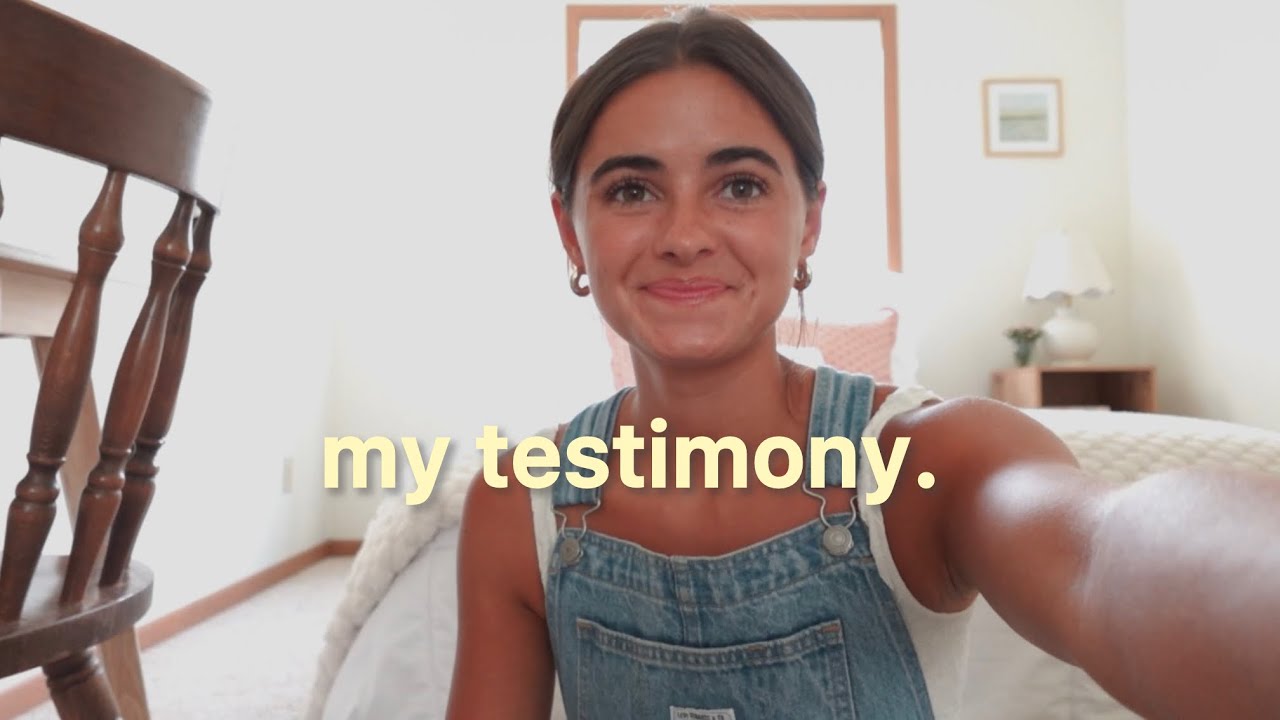 My testimony.