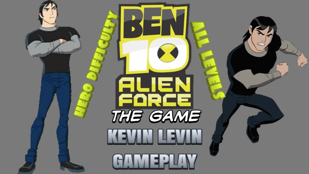 Kevin Levin Gameplay in Ben 10 Alien Force the Game (All Playable Level Hero Difficulty)