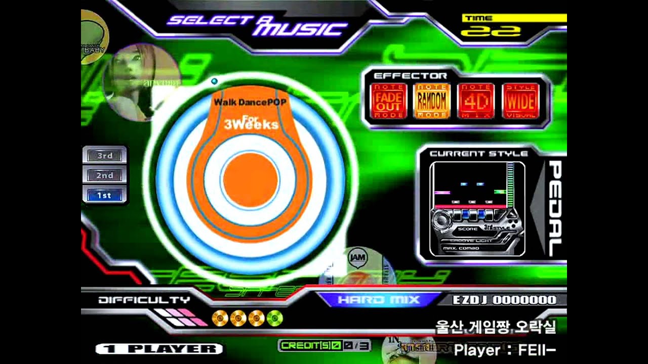 [EZ2DJ 3rd : AP] All Song Command & 5 Street Mix Play