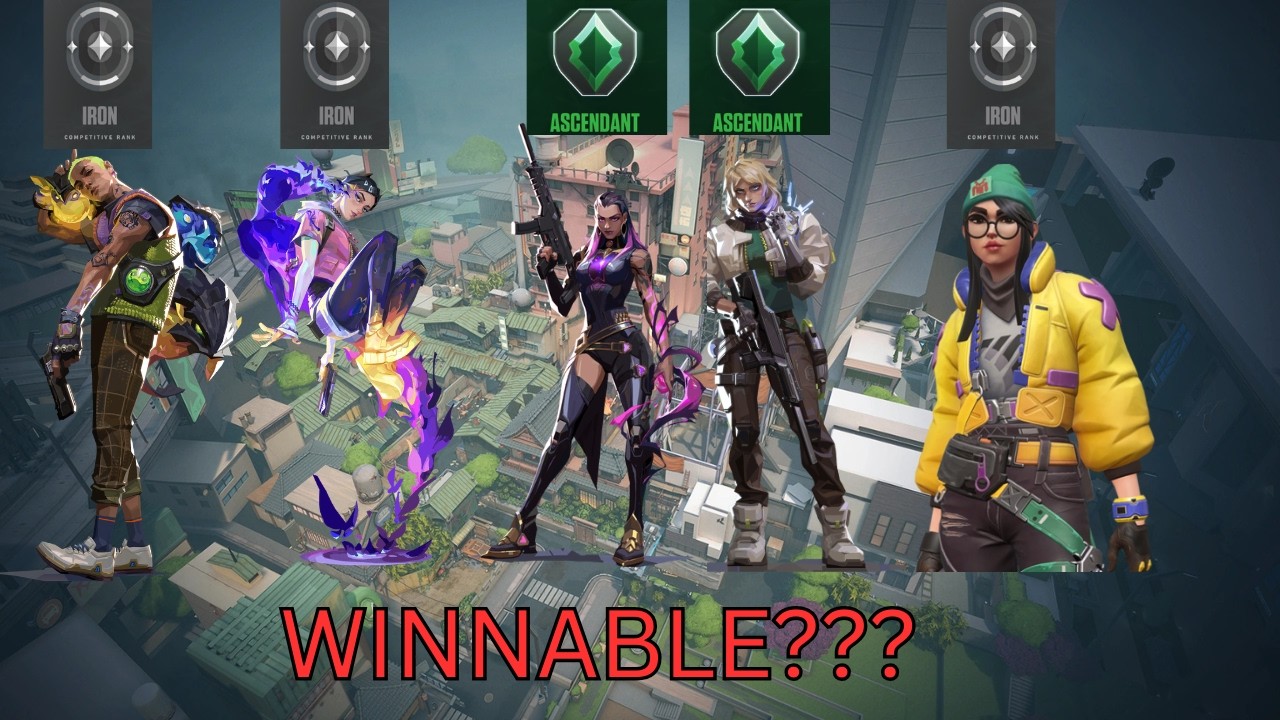 Can 2 Ascendants Carry 3 Iron Players in Ranked?