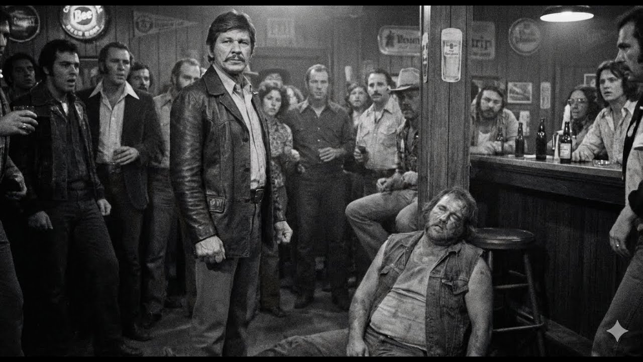 Charles Bronson Was At Bar When TOUGH GUY Said 'Movie Stars Can't Fight' — 8 Seconds Later