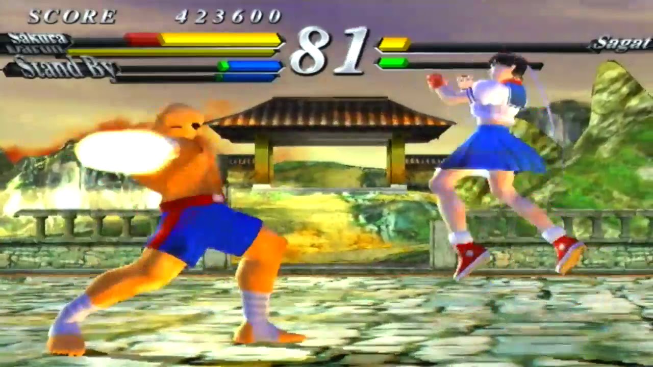 Street Fighter EX3 (Sakura Kasugano Original Mode Playthrough)