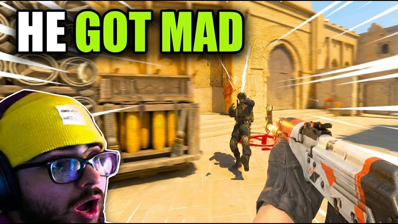 I Shot My Teammate On Accident in CS2 Ranked (He Got MAD)