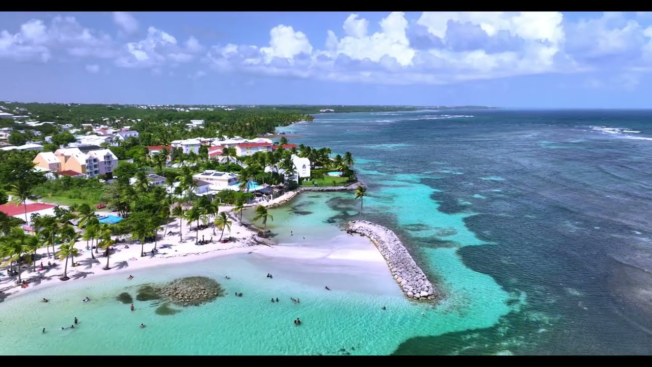 Sainte Anne et la plage de la Caravelle Guadeloupe