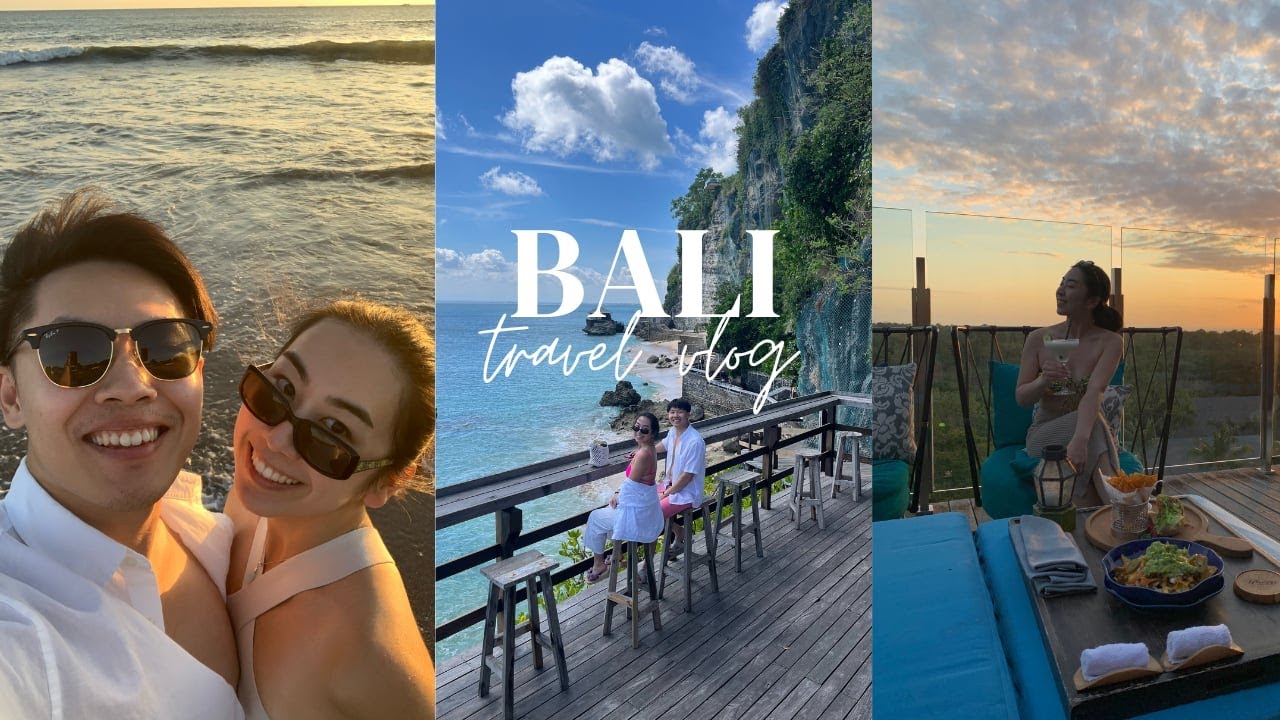 bali travel vlog | ayana rooftop bar, exploring seminyak and beautiful bali sunsets!