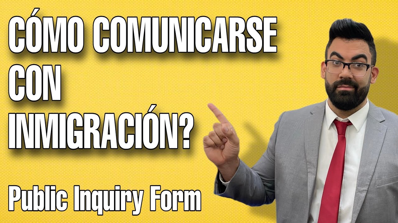 MI PETICIÓN SE DEMORA DEMASIADO, Q PUEDO HACER? Cómo comunicarse con Inmigración (Inquiry Tutorial).