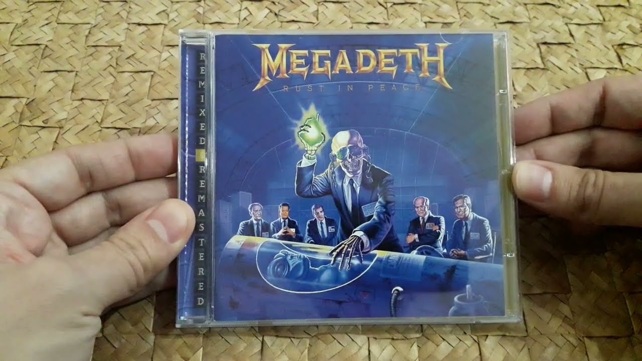 Unboxing Megadeth's Thrashing 'Rust In Peace' (2004) Remastered CD