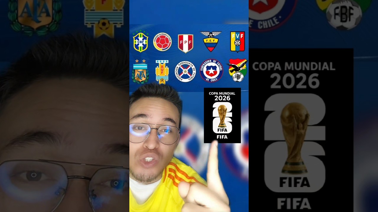 &iquest;Hasta donde llegar&aacute; cada selecci&oacute;n de Conmebol en el mundial 2026?