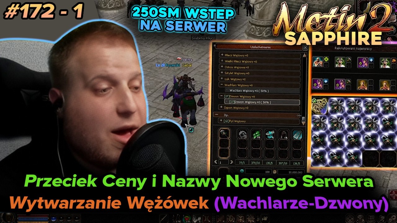 Sabal - Metin2 - Sapphire - Przeciek ceny serwera, rozwijamy najemnik&oacute;w i wytwarzanie Broni - 75-1