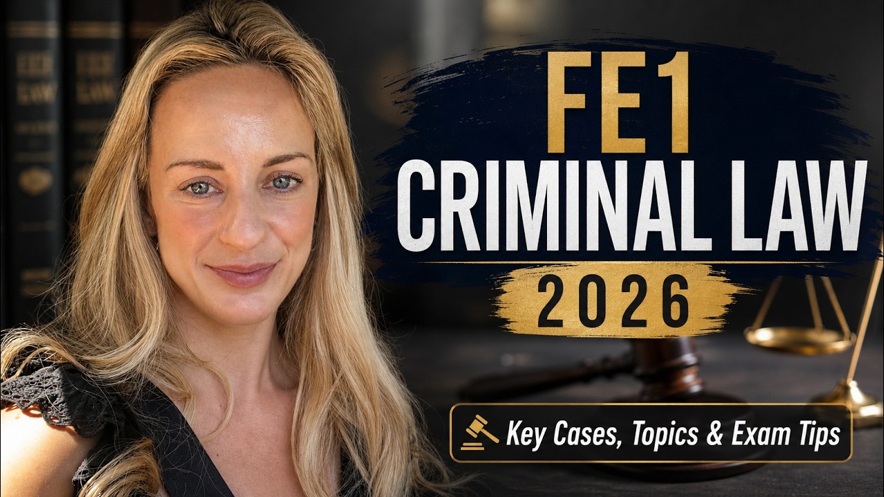 Как сдать экзамен FE1 по уголовному праву в 2026 году