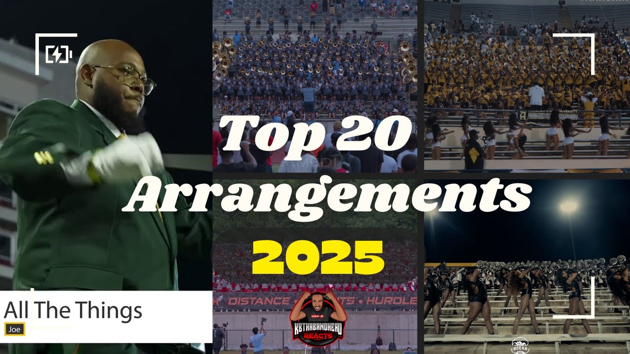 KBThaBandHead Top 20 Marching Band Arrangements of 2025