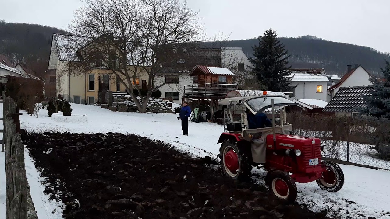 Pflügen im Schnee