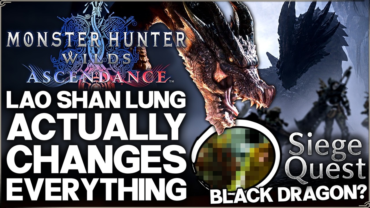 Monster Hunter Wilds Ascendance &mdash; Lao Shan Lung &mdash; это ВАЖНОЕ событие &mdash; Fatalis, лучшая новая осад...