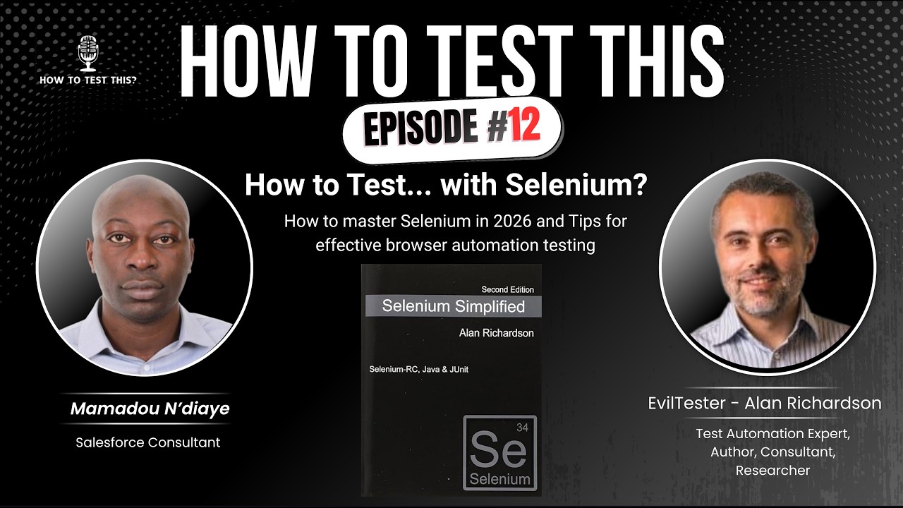 How to Test with Selenium   Alan Richardson