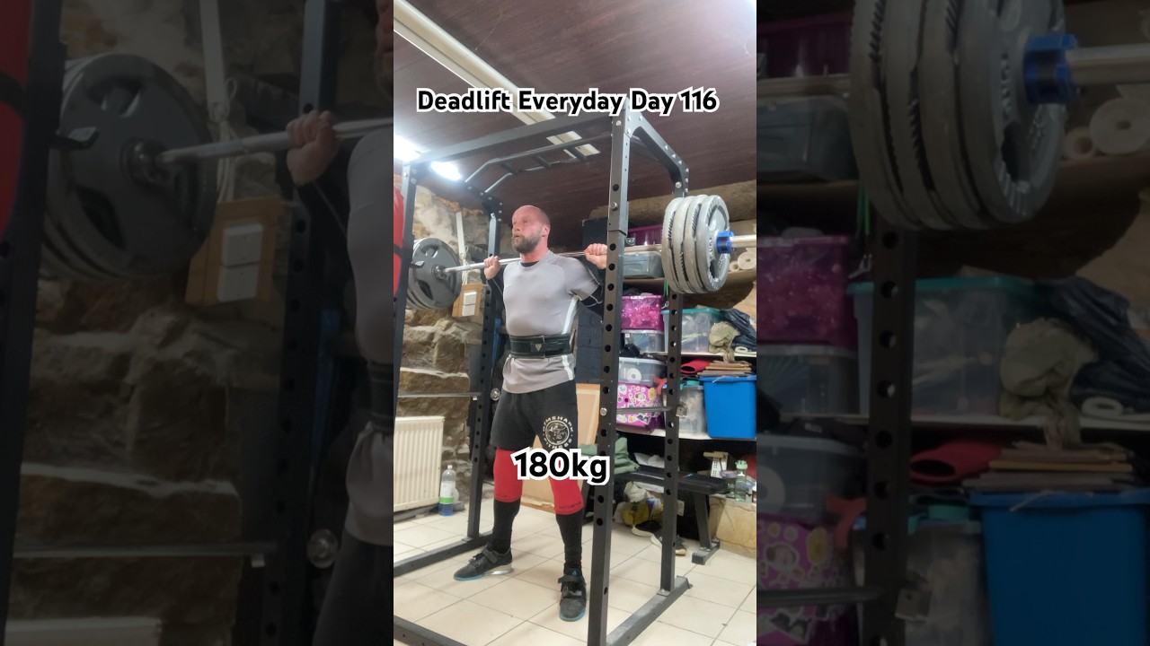 Deadlift Everyday Day 116 : Heavy squat day