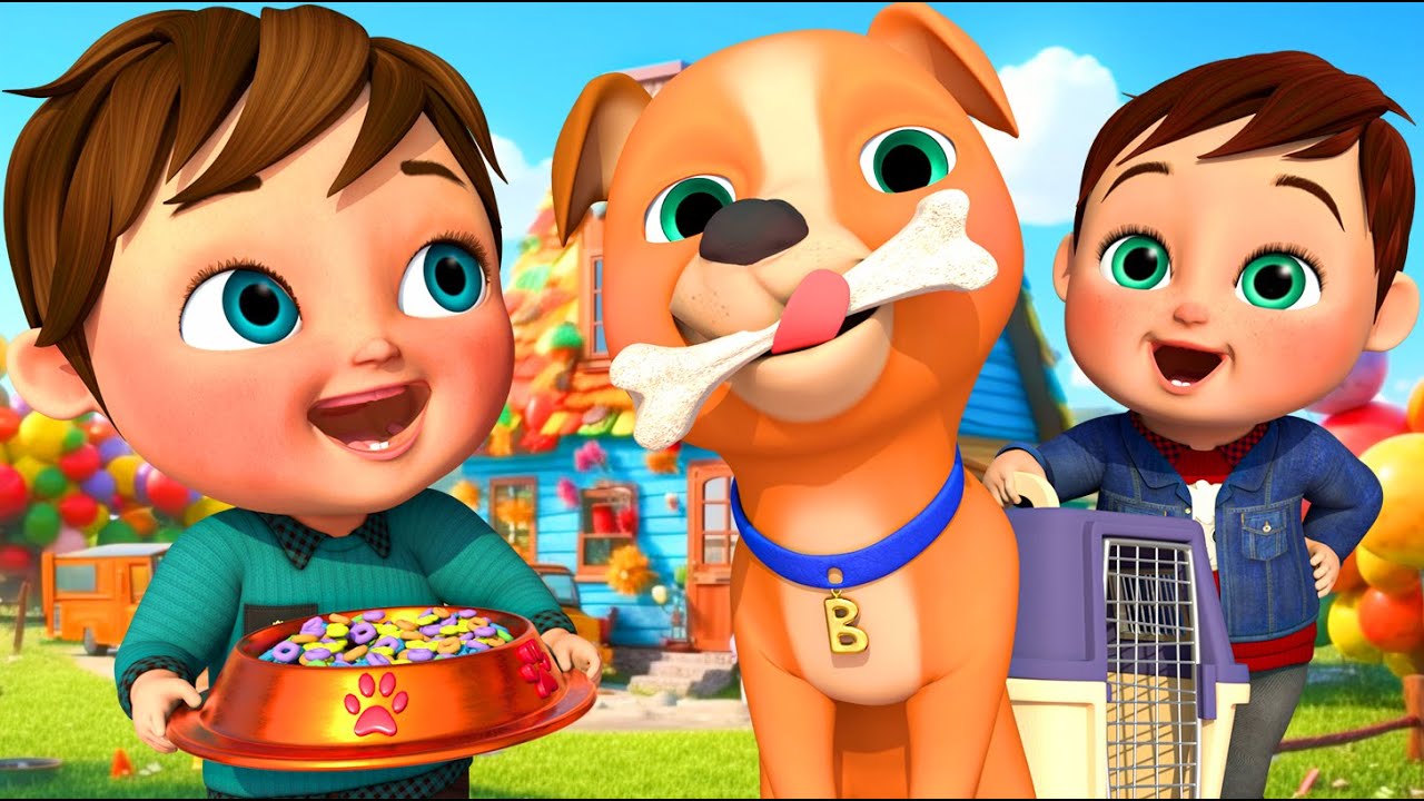 Bingo, the Happy Pup - Baby songs - Nursery Rhymes & Kids Songs Banana Cartoon