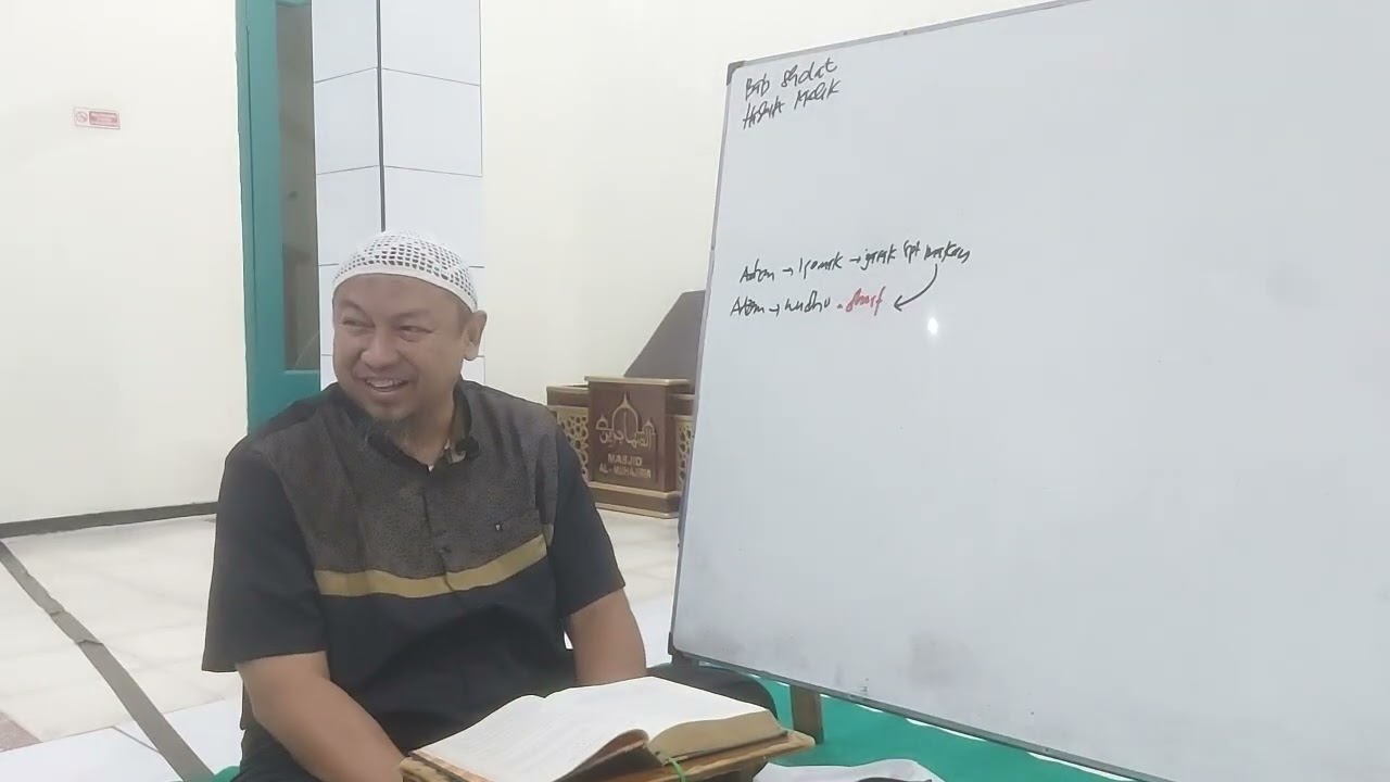 Kajian Kitab Bulughul Maram Bab Adzan(lanjutan2)|ngaji Bareng Ustadz dr. Andri Sulaksono, SSiT., MH.