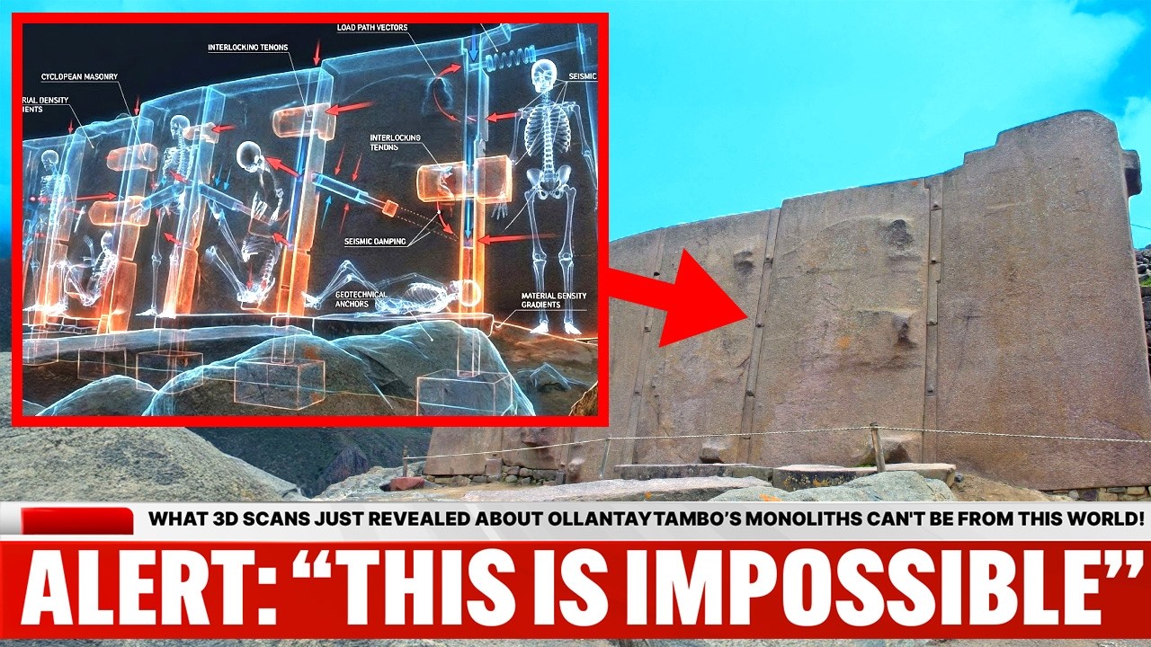 What 3D Scans Just Revealed About Ollantaytambo’s Monoliths Can't Be From This World!