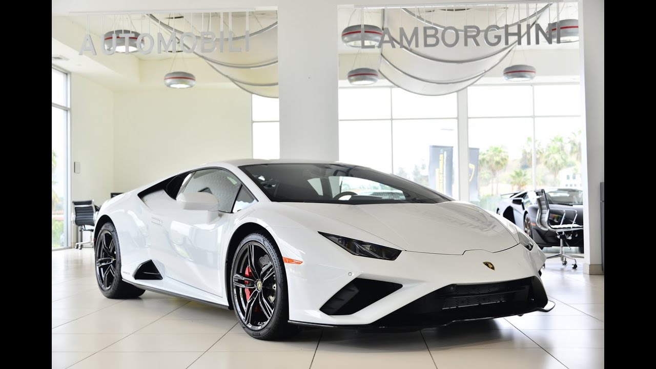 2020 Lamborghini Huracan EVO RWD Bianco Icaurs LLA14857