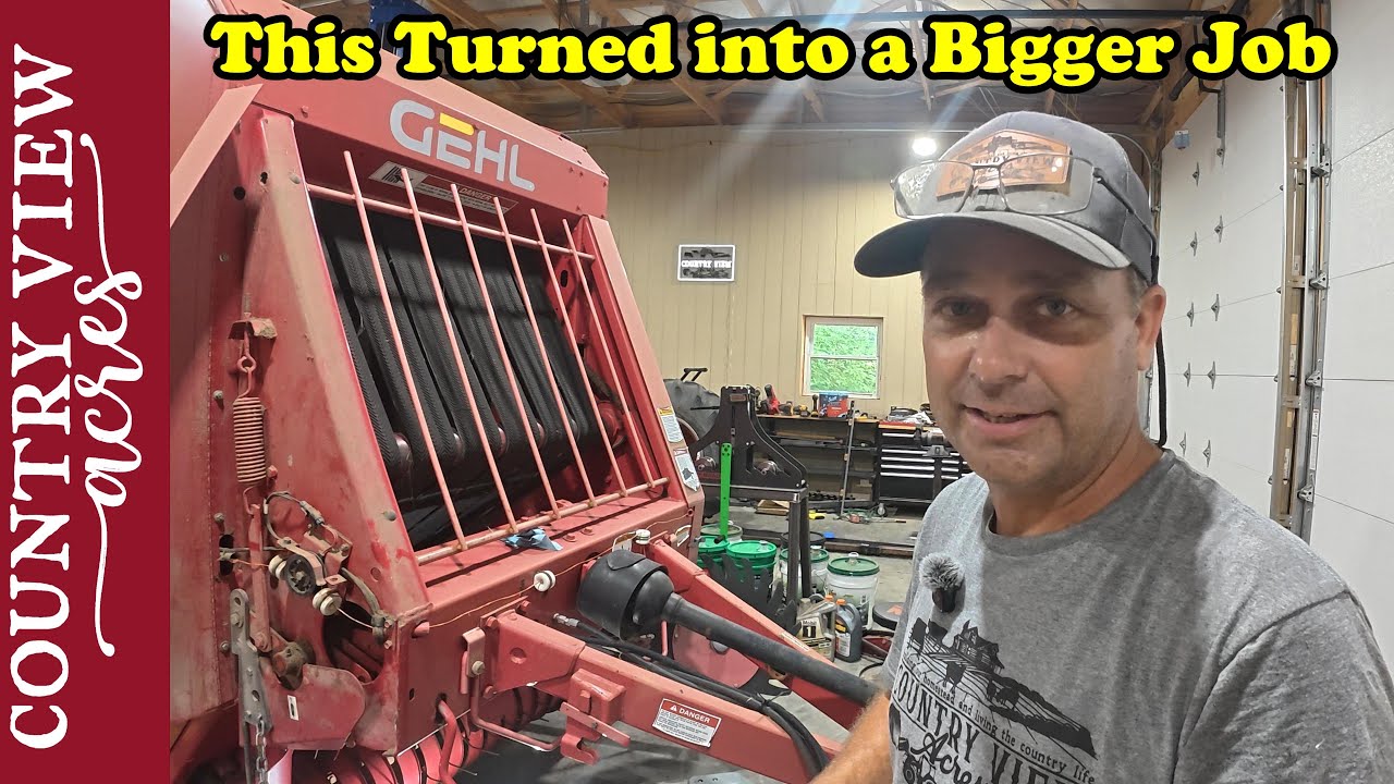 The Day didn't go as Planned, But I Found out what's wrong with the baler