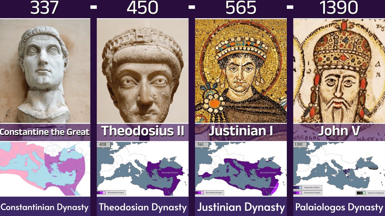 📜 Timeline of Byzantine Emperors (330&ndash;1453 AD) 🏛️