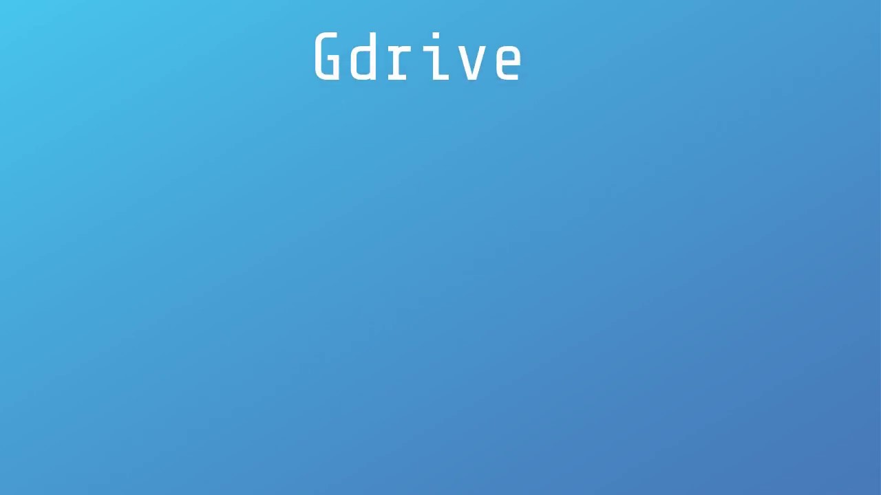 Gdrive Gateforum