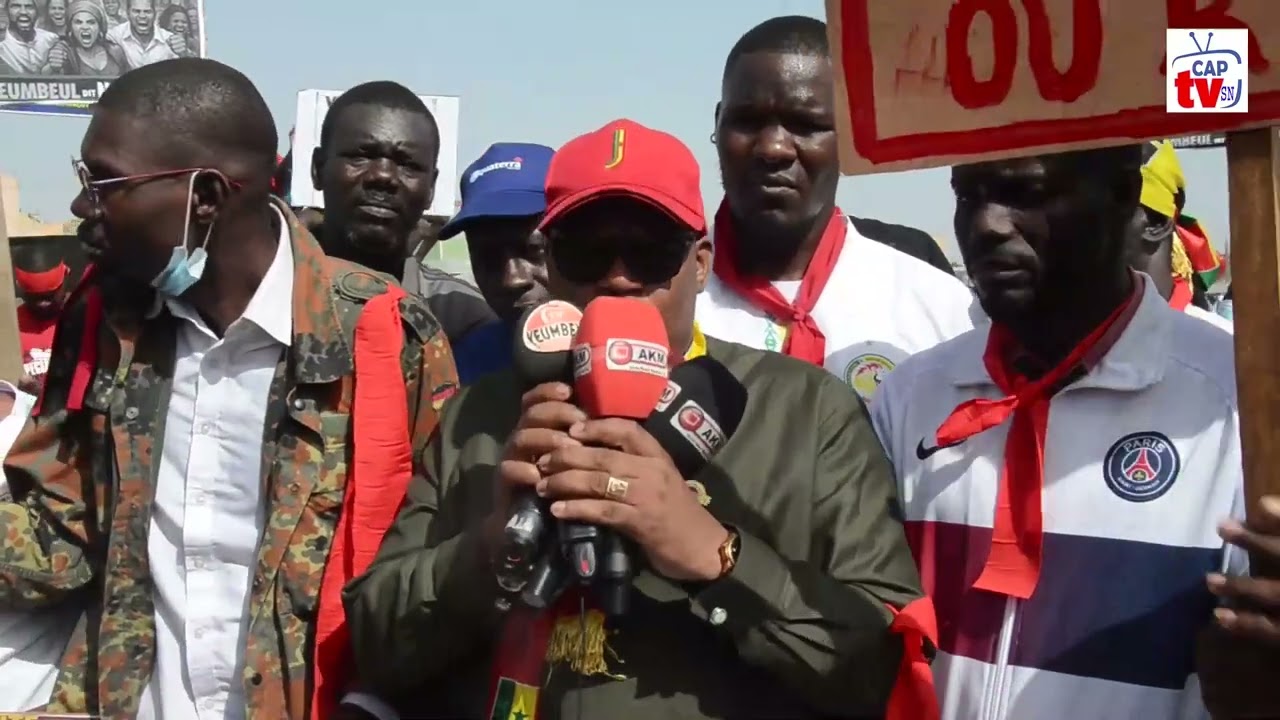 Marche Pacifique de la population de Yeumbeul et Thiaroye pour les deux voies