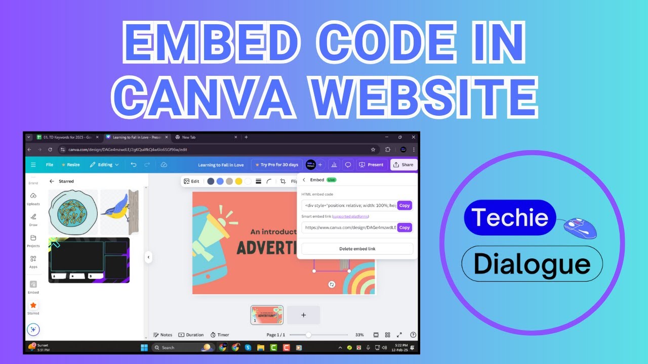 Как встроить код на сайт Canva &mdash; полное руководство