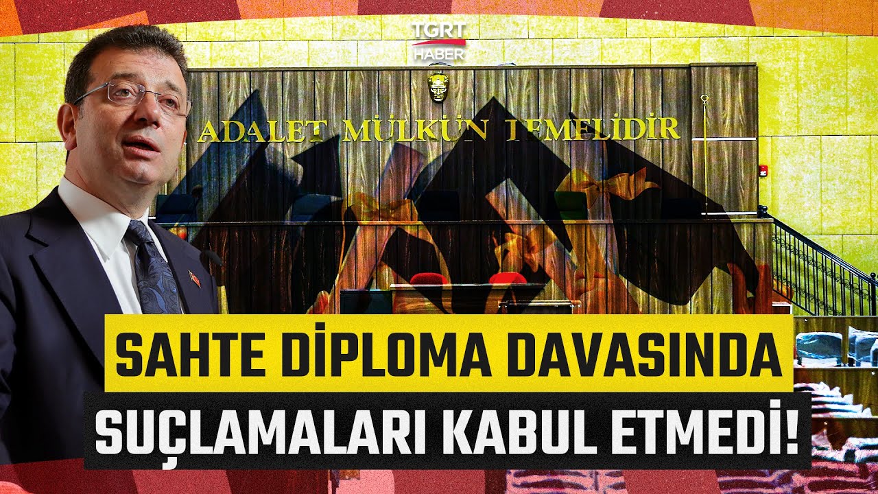 Sahte Diploma Davasında Ara Karar A&ccedil;ıklandı, İmamoğlu Su&ccedil;lamaları Kabul Etmedi! - TGRT Haber