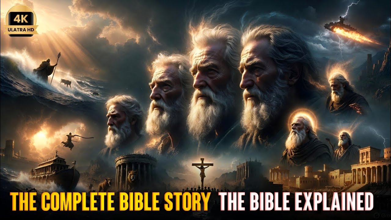 The Complete Bible Story Explained | Adam to Noah | Animated Bible Movie