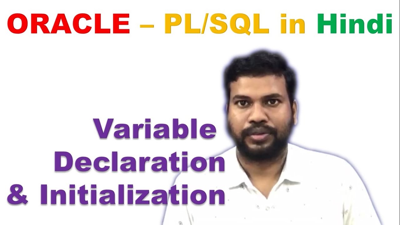 oracle pl sql variable introduction  | variables in pl sql  |  pl sql data types #2