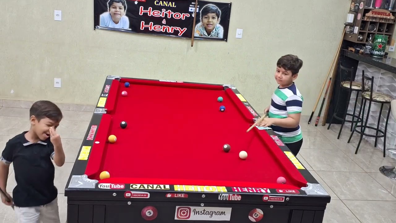 sinuca ao vivo BAIANINHO MIRIM X MAICON MIRIM PAR OU ÍMPAR 10/10