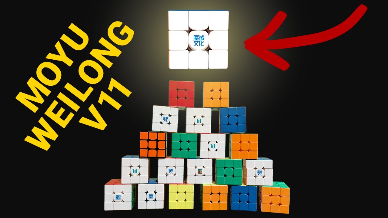 Лучший скоростной кубик 3x3 2025 года? Обзор и распаковка MoYu WeiLong WRM V11.