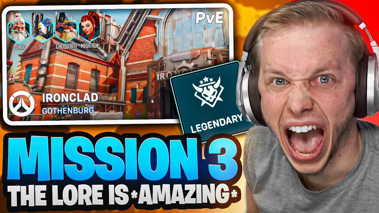 This PvE Mission Took Us *8* HOURS... (Overwatch 2: Ironclad)