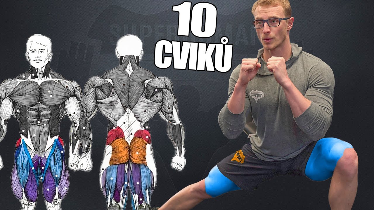 Nejlepší cviky s VLASTNÍ VAHOU na SILNĚJŠÍ NOHY