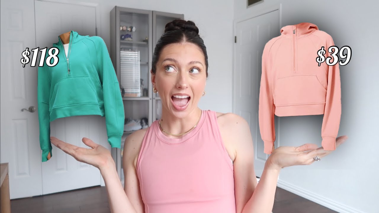 LULULEMON SCUBA VS. THE AMAZON DUPE | Is Lululemon Worth the $$?!