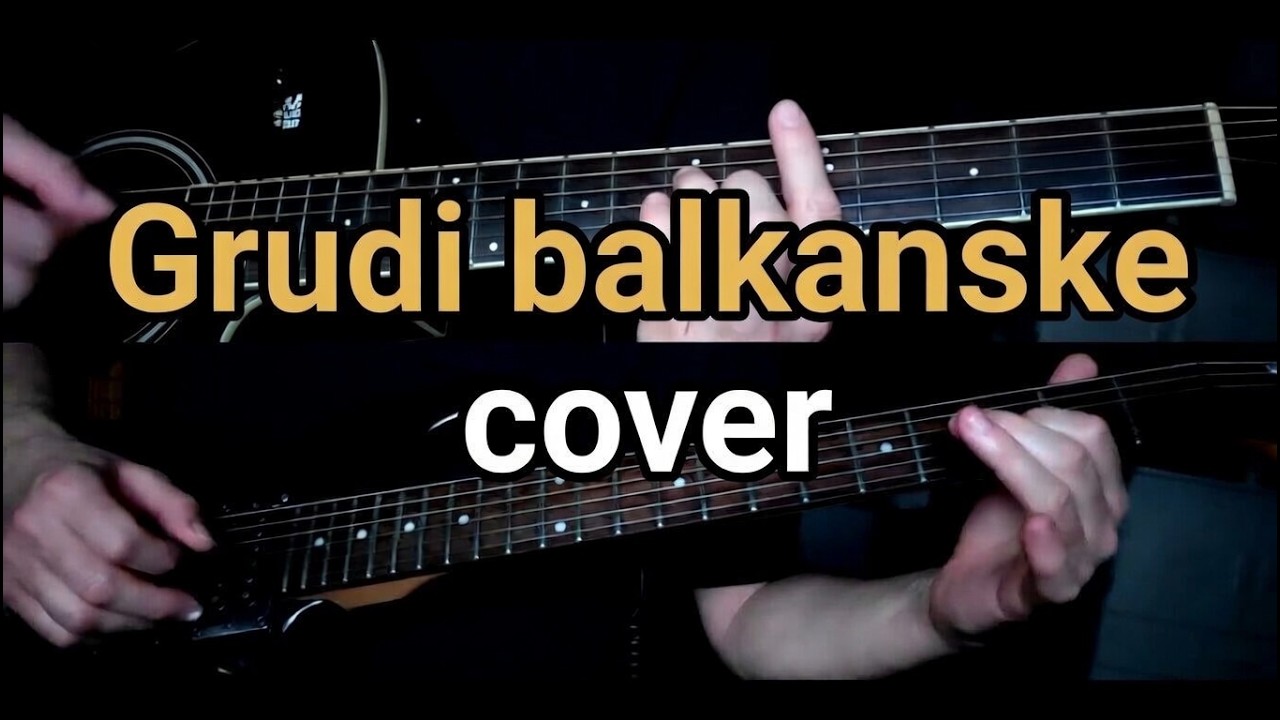 Grudi balkanske - cover video - backing track u OPISU