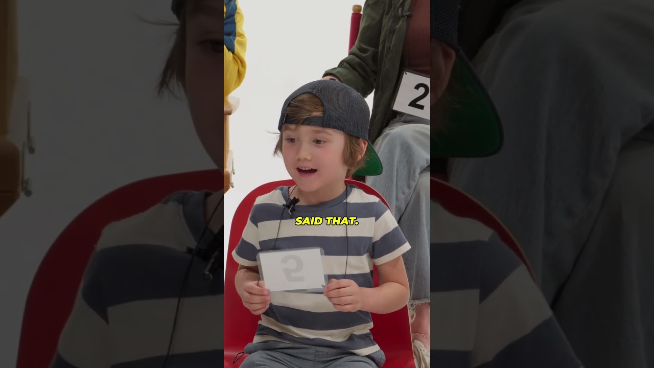 4 adults vs 1 secret kid