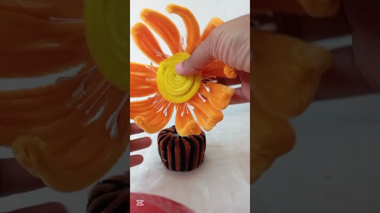 ✨ Handmade Buddha Lotus | Pipe Cleaner Flower Craft | NH Creations by Hansi
