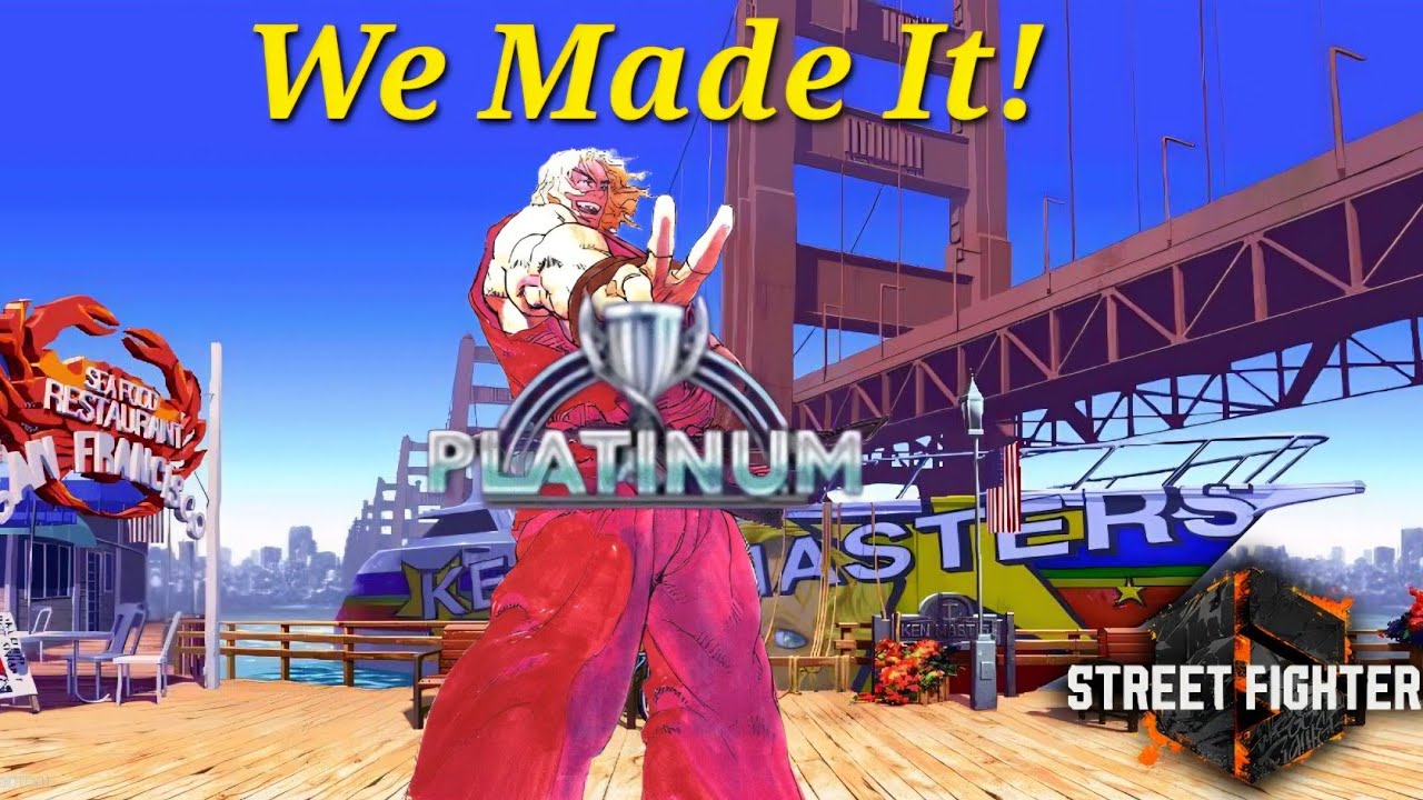 We made IT! Ken is in platinum (Street Fighter 6)