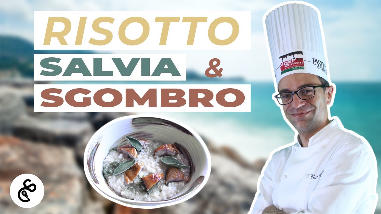 RISOTTO ALLA SALVIA E SGOMBRO -ricetta facile- #risotto #cucina #michelemauri #samuelecalzari
