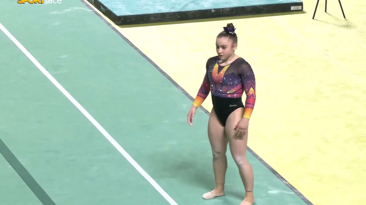 Emma Fioravanti (ITA) 2025 2nd Italian Serie A TF/AA FX (13,350 (5.6)