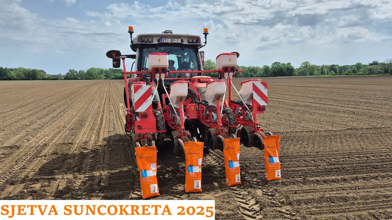 #44 Sjetva suncokreta 2025 AP Agro