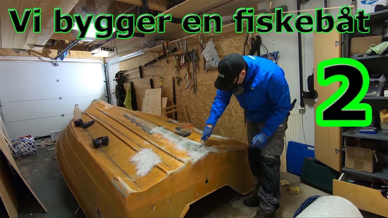 Vi bygger en fiskebåt (Crescent 425) - Del 2