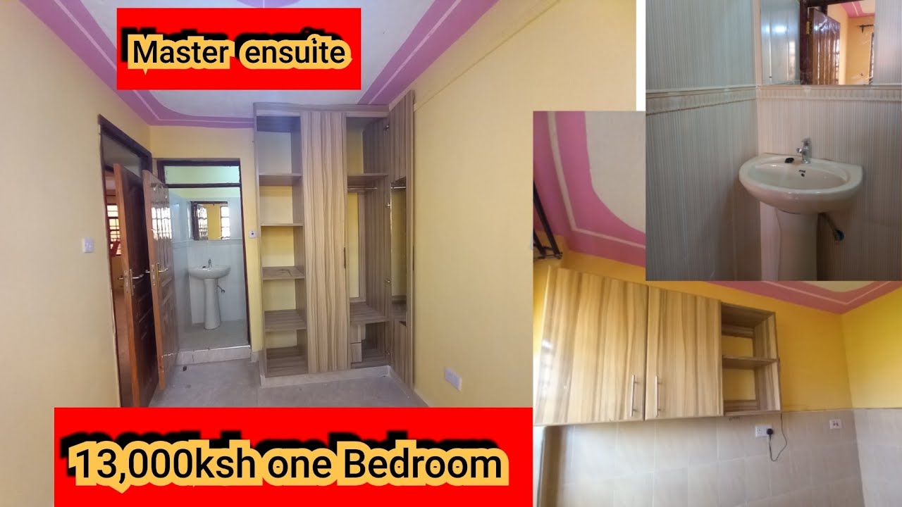 (13,000ksh) MASTER EN-SUITE  Affordable One Bedroom Apartment Tour/Newly constructed Apartment