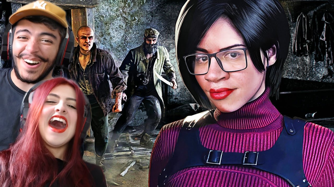 React (Games EduUu) ADA CHEGOU BRABA! - Resident Evil 4 Remake (Separate Ways)