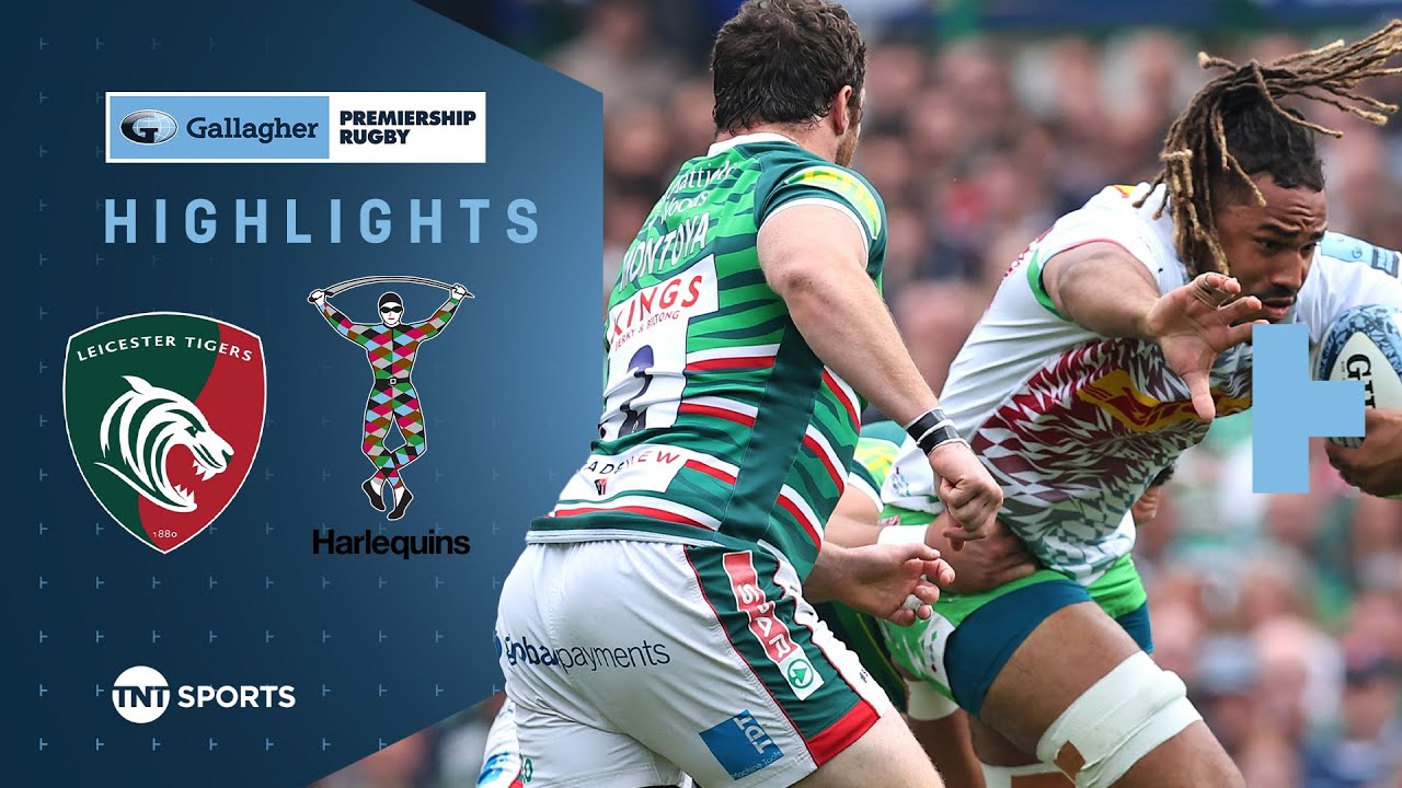 TREBLE OF TRIES! 🔥 | Leicester Tigers vs Harlequins | Gallagher Premiership Rugby Highlights