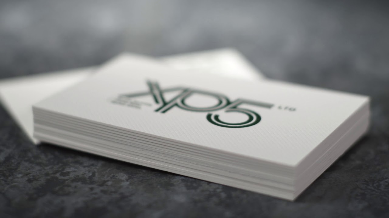Super Luxury Business Cards UK  |  Textured Card
