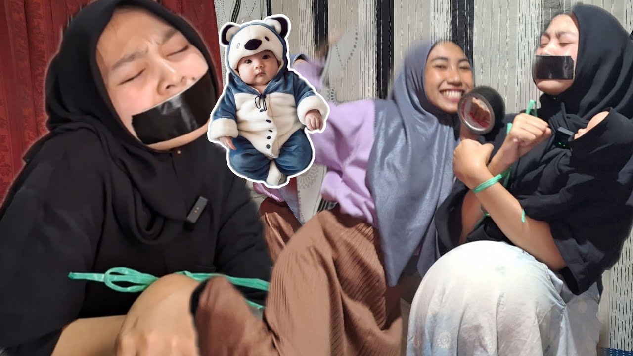 DRAMA IBU HAMIL MELAHIRKAN BAYI , MULUT DI TUTUP SOLATIP
