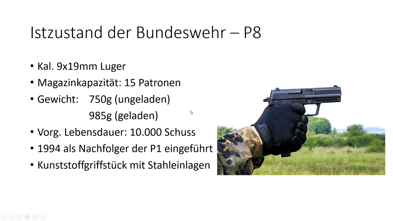 FaMaS #:1 Die neue Dienstpistole P13 der Bundeswehr